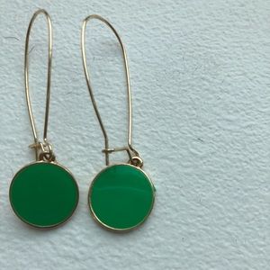 charming charlie green earrings 🦄